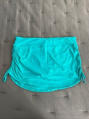 Lands' End Women's Plus Size Adjustable Swim Skirt